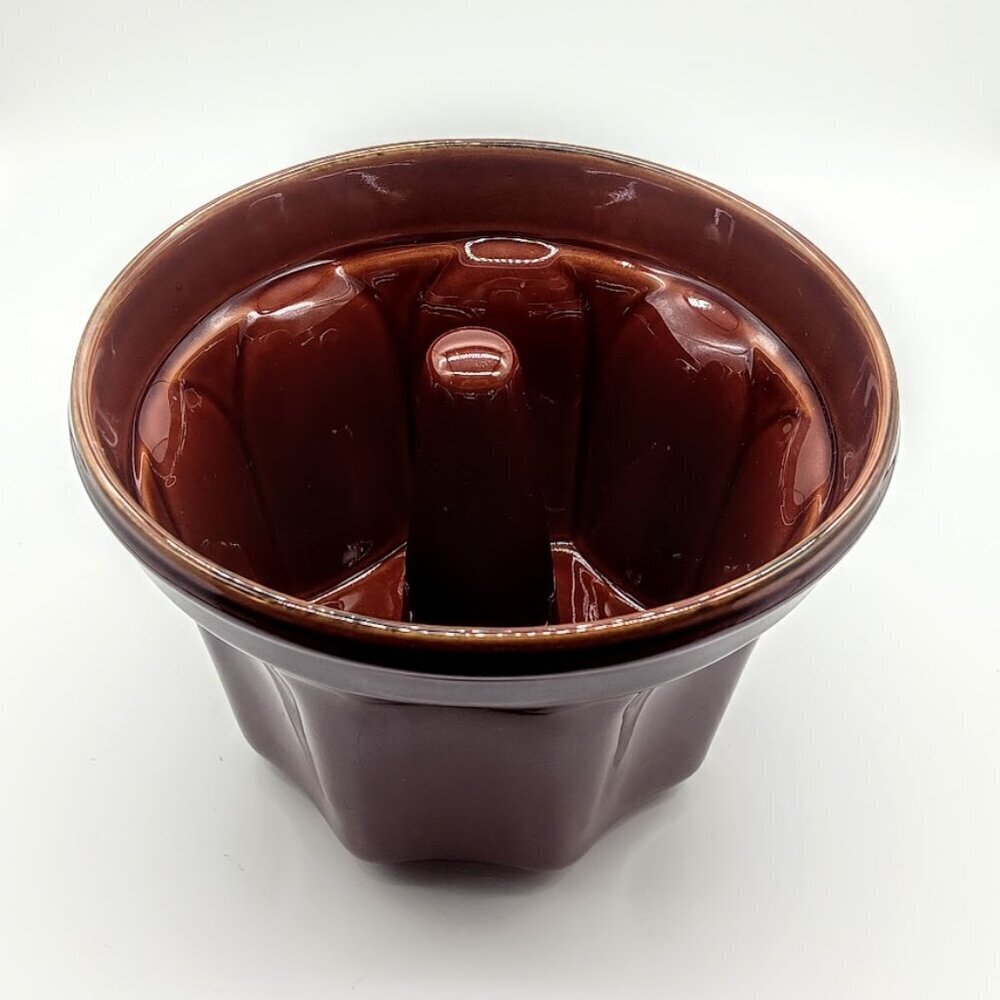 Williams Sonoma Brown Ceramic Monkey Bread Mold
